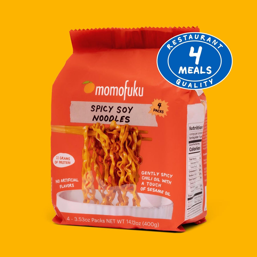 Spicy Soy Noodles | 4 Packs X3